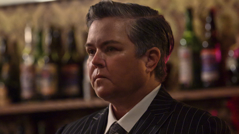 Rosie O'Donnell bartending in A League of Their Own