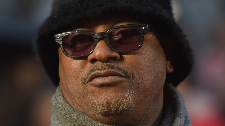 Jaymes Butler hat sunglasses