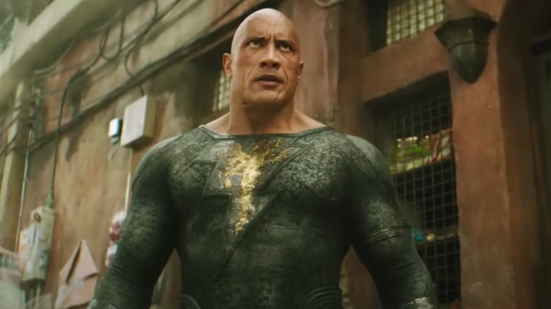 Dwayne Johnson angry Black Adam