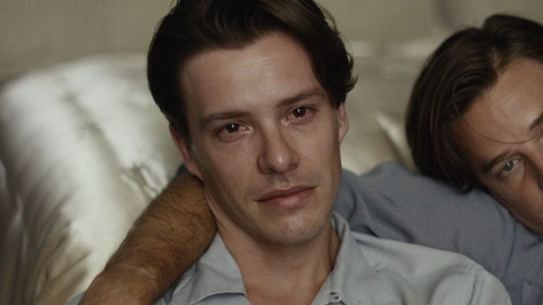 Cass Chaplin with tears in his eyes