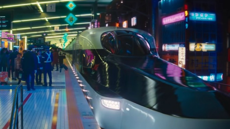 Bullet Train train station