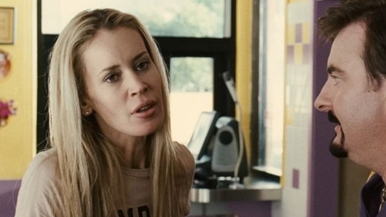 Jennifer Schwalbach Smith as Emma with Dante Clerks II