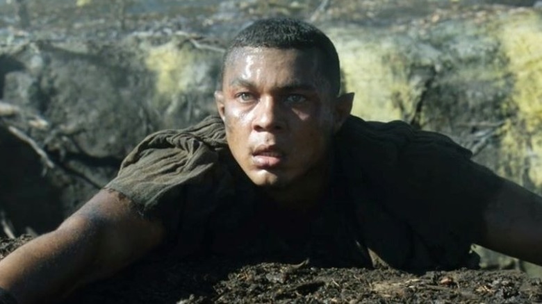 Arondir fighting in orc pit