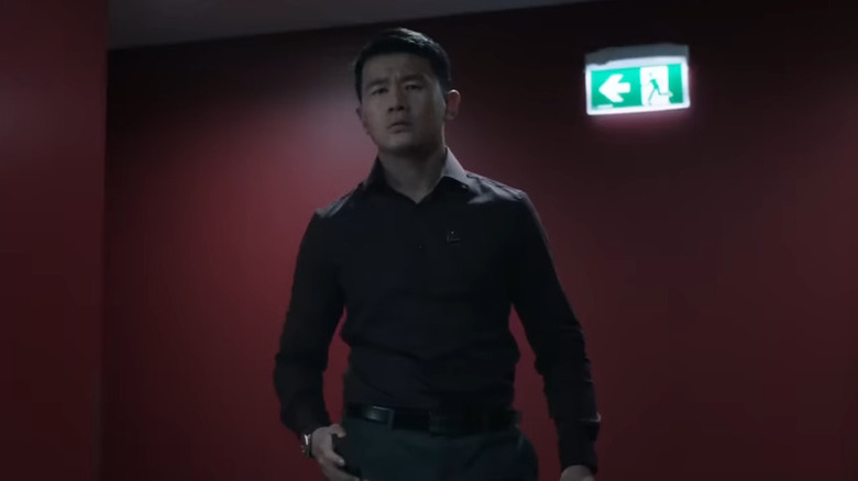 M3gan David nervous hallway