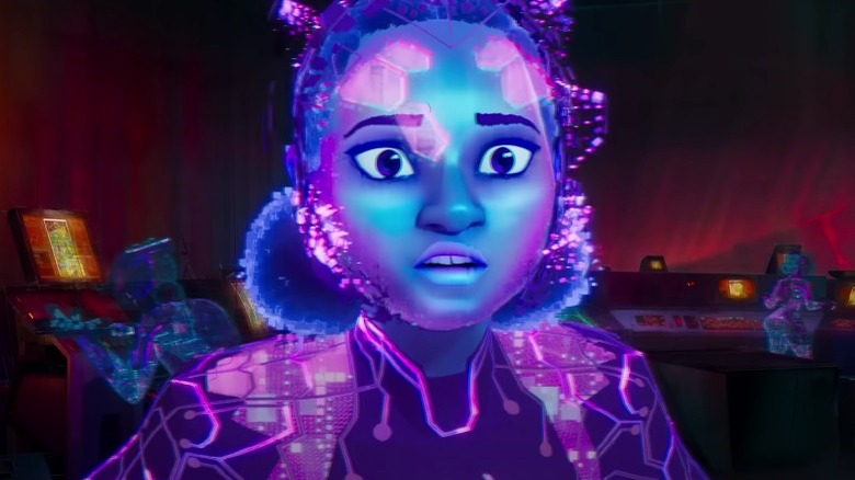 Spider-Byte reacts shocked