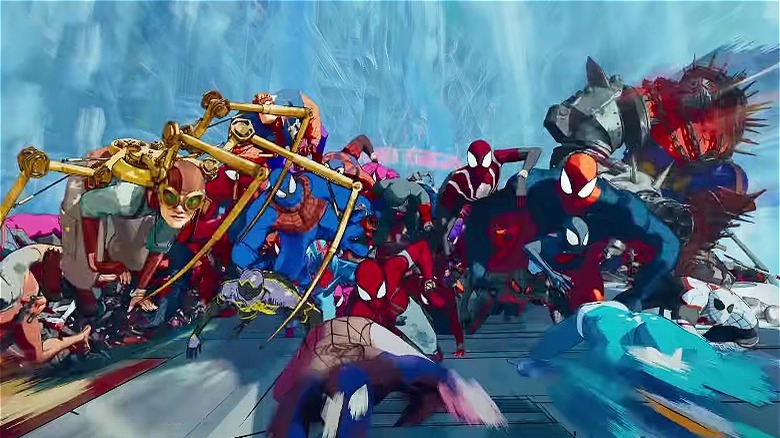 Spider-Society chases Miles