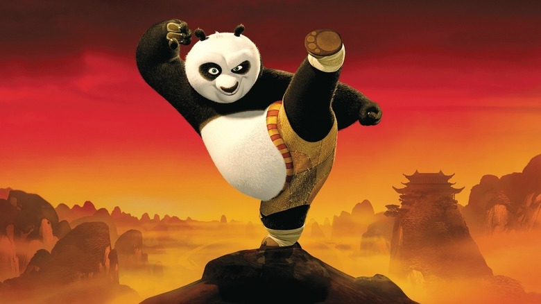 Kung Fu Panda Po Jack Black poster