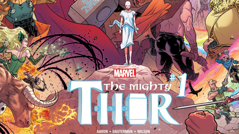 Russell Dauterman The Mighty Thor banner