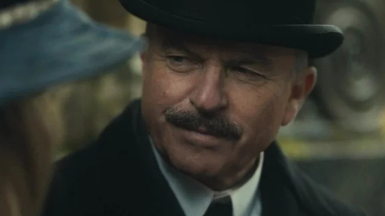 Sam Neill's Chester Campbell looking confident on Peaky Blinders