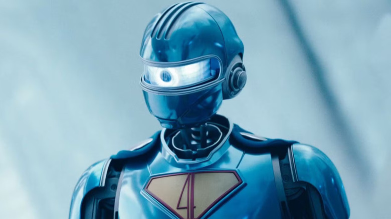 Number 4, or Gary (Alan Tudyk), in Superman (2025).