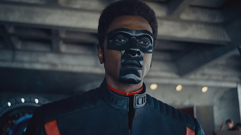 Mr. Terrific (Edi Gathegi) in Superman (2025).