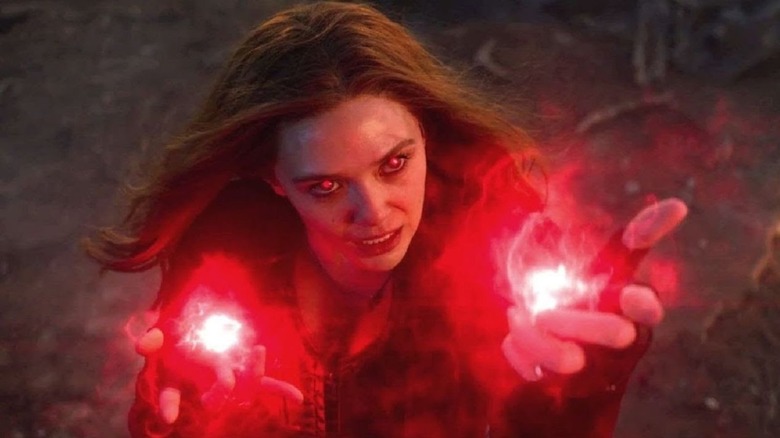 Elizabeth Olsen as Wanda Maximoff in Avengers: Endgame