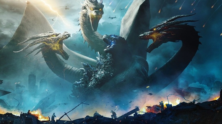 Godzilla King of the Monsters banner poster