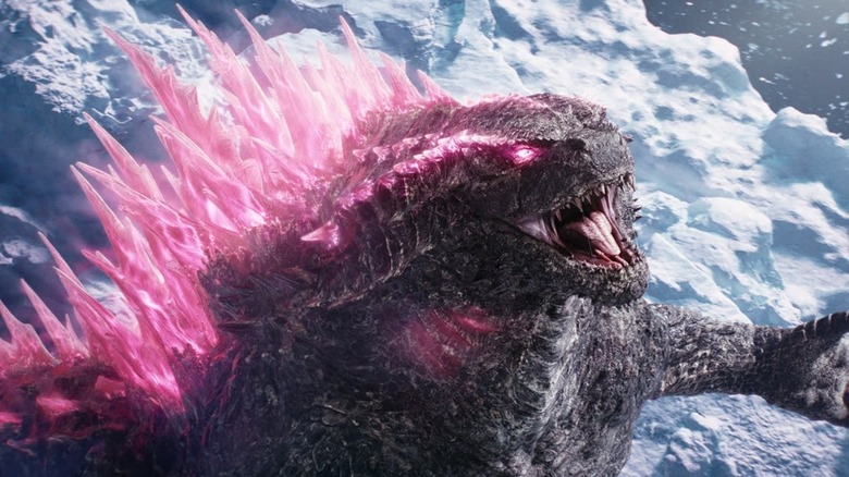 Godzilla x Kong The New Empire pink Godzilla