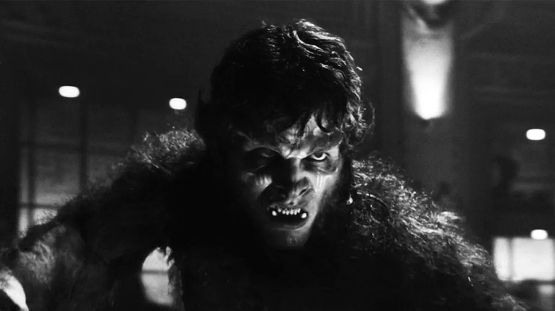 Werewolf By Night's Gael Garcia Bernal snarling