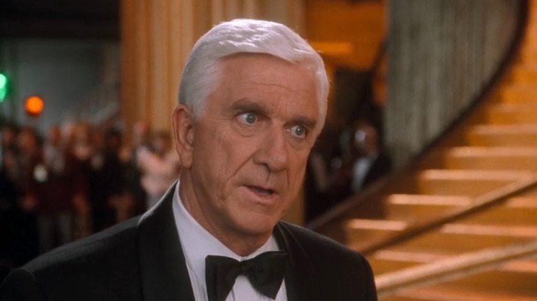 Frank Drebin at the Academy Awards in The Naked Gun 33 1/3: The Final Insult