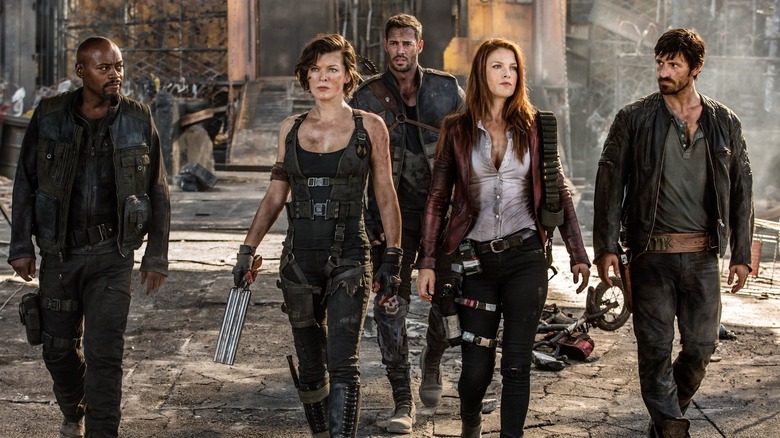 Resident Evil: The Final Chapter Alice leads the survivors