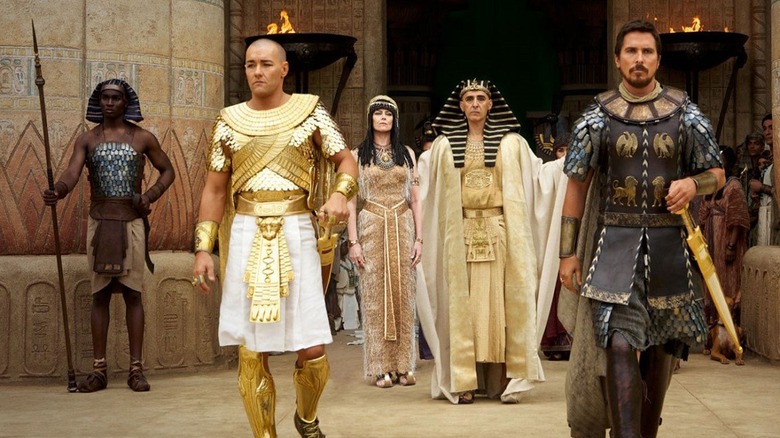 Bale and Edgerton in ancient Egypt