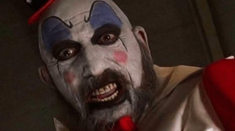 Captain Spaulding mouth open