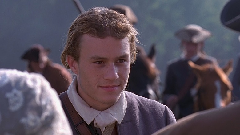 Heath Ledger as a Revolutionary War soldier