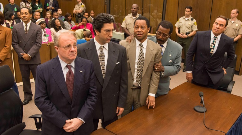 Courtroom scene from The People v. O.J. Simpson: American Crime Story