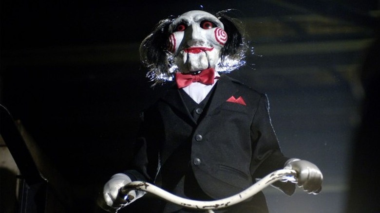 Billy the Puppet in "Saw"