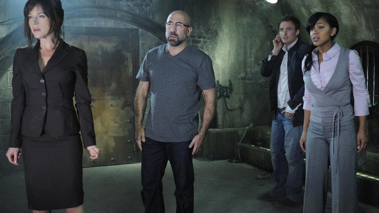 Cast of "Saw V"
