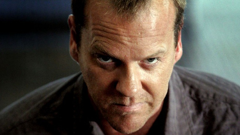 Jack Bauer glaring at camera 24