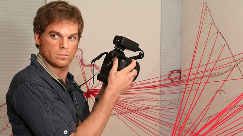 Michael C. Hall as Dexter in Dexter