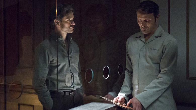 Hugh Dancy and Mads Mikkelsen in Hannibal