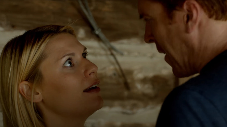 Homeland's Carrie looks at Brody