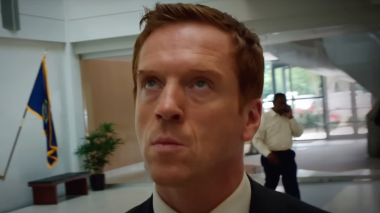 Homeland's Brody looks angry