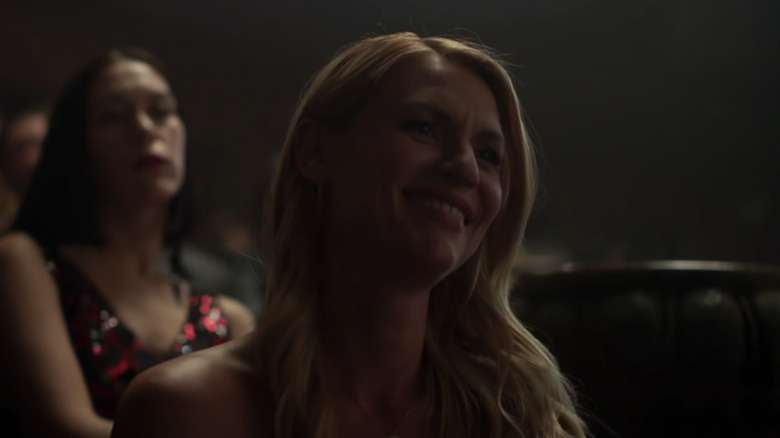 Homeland's Carrie smiles