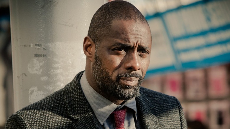 John Luther suit tie Idris Elba