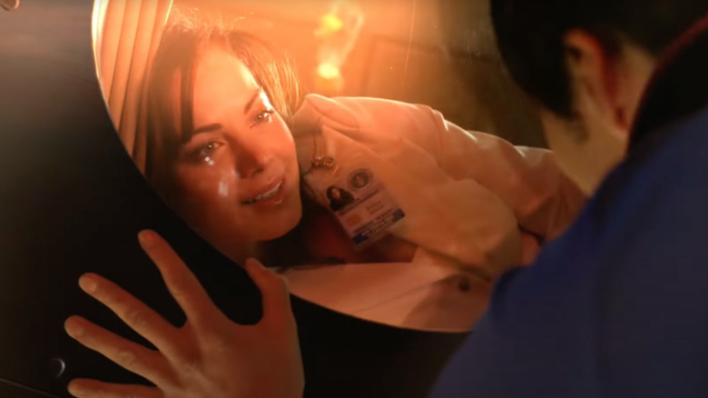 Lois sees Superman