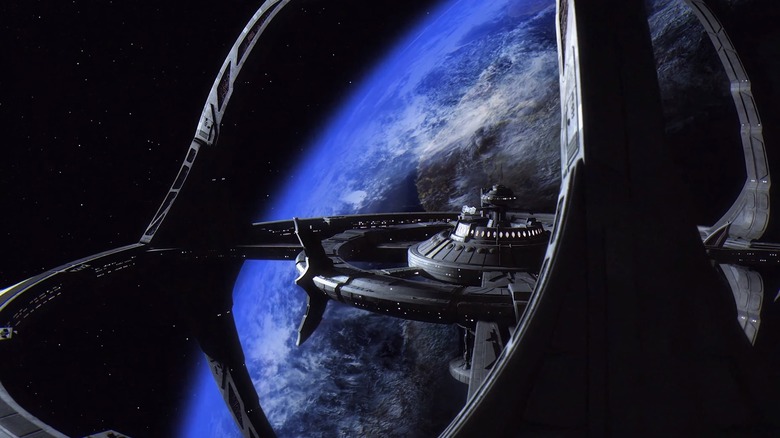 DS9 space station planet