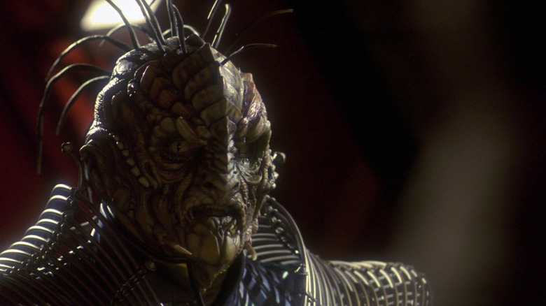 A Reptilian xindi commander on Star Trek: Enterprise