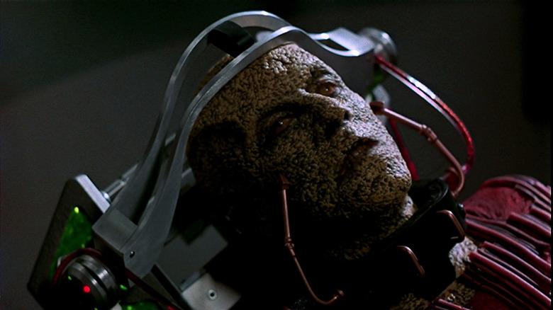 Silik strapped to a table being tortured in an episode of Star Trek: Enterprise