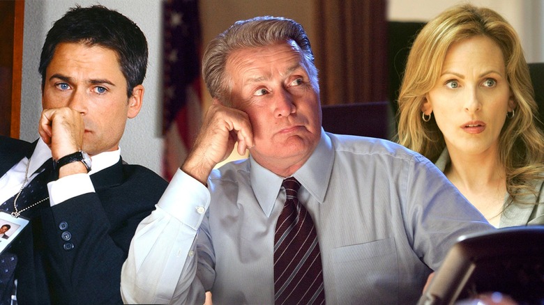The West Wing Sam Seaborn Jed Bartlet Joey Lucas