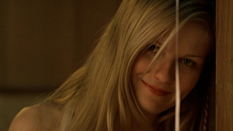Kirsten Dunst hair in face