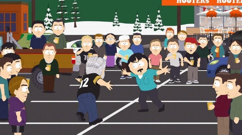 Randy and Sondheim in South Park