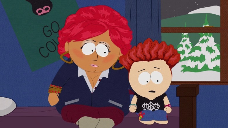 Sheila and Kyle in South Park