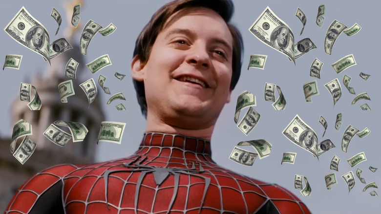 Spider-Man Tobey Maguire money 