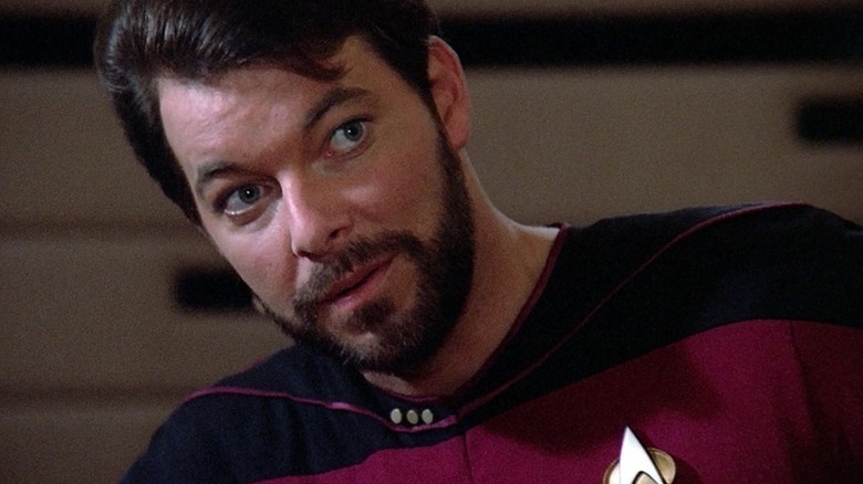 Jonathan Frakes as Commander Will Riker in Star Trek: The Next Generation