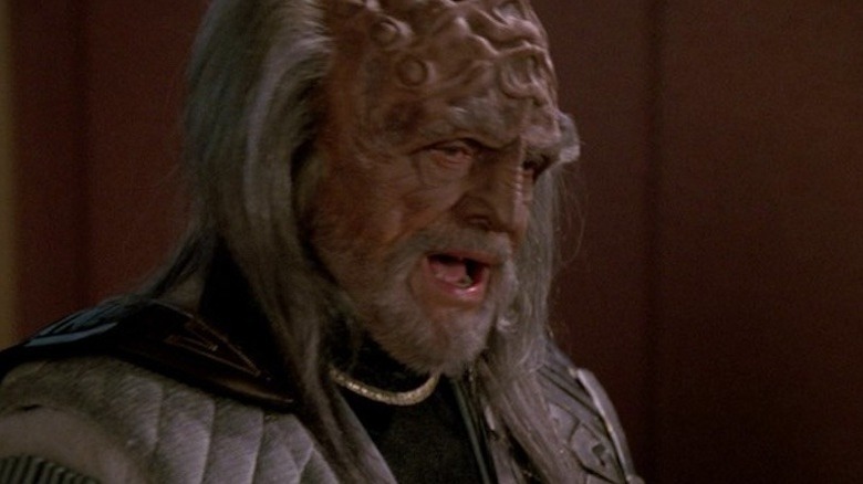 Larry Dobkin as Ambassador Kell in Star Trek: The Next Generation