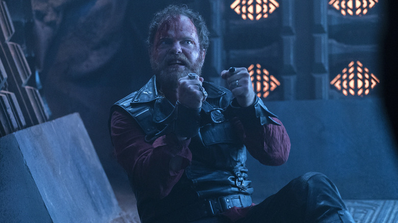 Harry Mudd in a jail cell in an episode of Short Treks