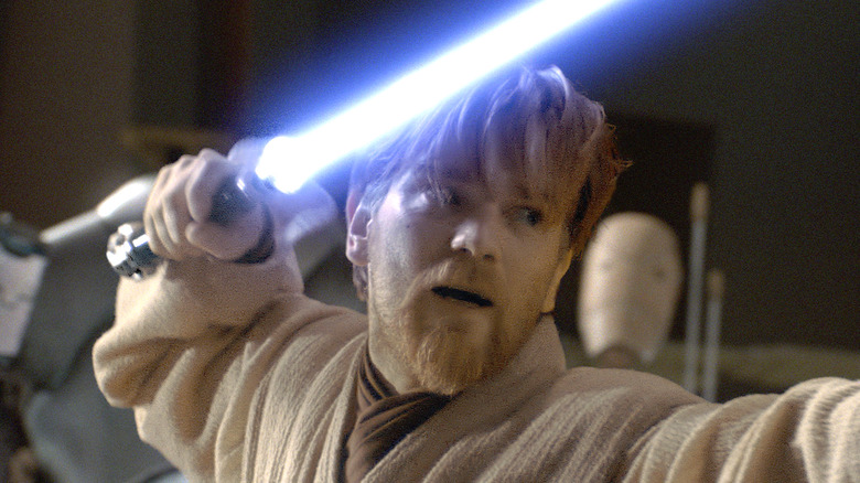 Obi-Wan blue lightsaber
