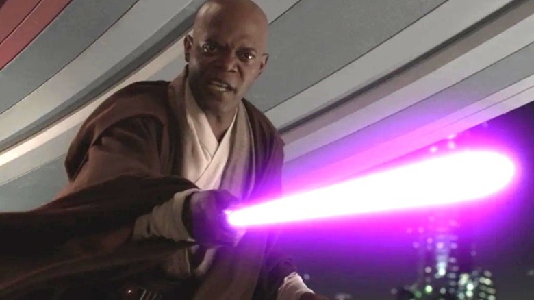Mace Windu purple lightsaber