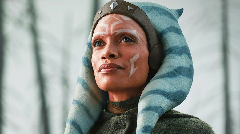 Rosario Dawson as Ahsoka on The Mandalorian