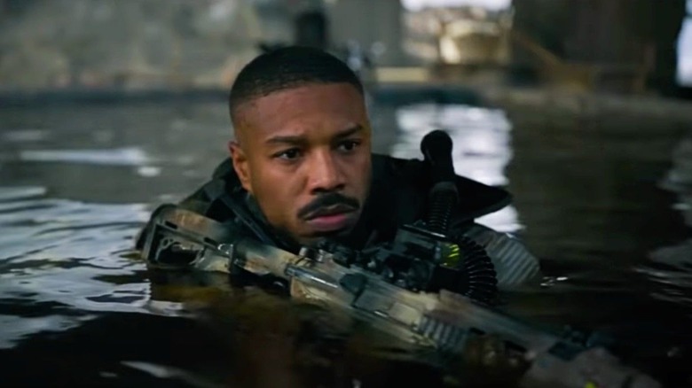 John Kelly moving through water on Without Remorse